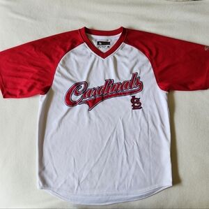 St. Louis Cardinals Jersey Pullover Size L MLB Preowned Great Condition